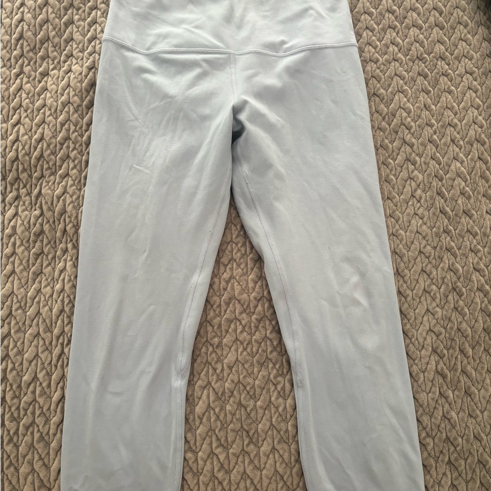 Lululemon Align capri leggings in light blue